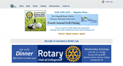 Desktop Screenshot of collegevillerotary.org